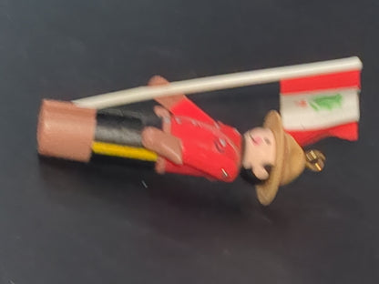 Vintage Hallmark Keepsake Ornament Miniature Clothespin Soldier England Queen's Royal Guard ornament 3rd in Series 1984 hos3