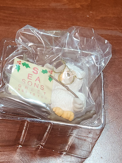 Vintage Hallmark Keepsake Ornament Miniature “Owliday” Wish 1987