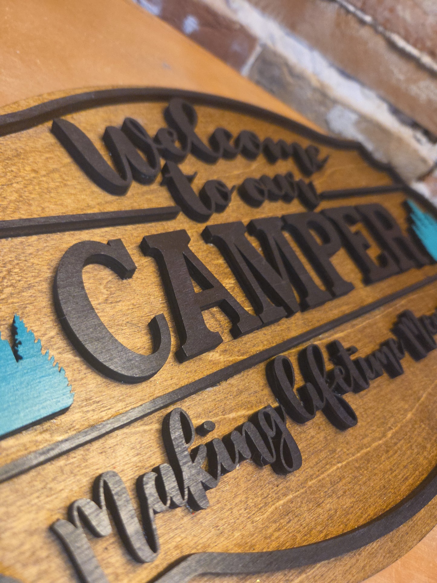 Welcome to our Camper Sign Making Lifetime Memories ds97