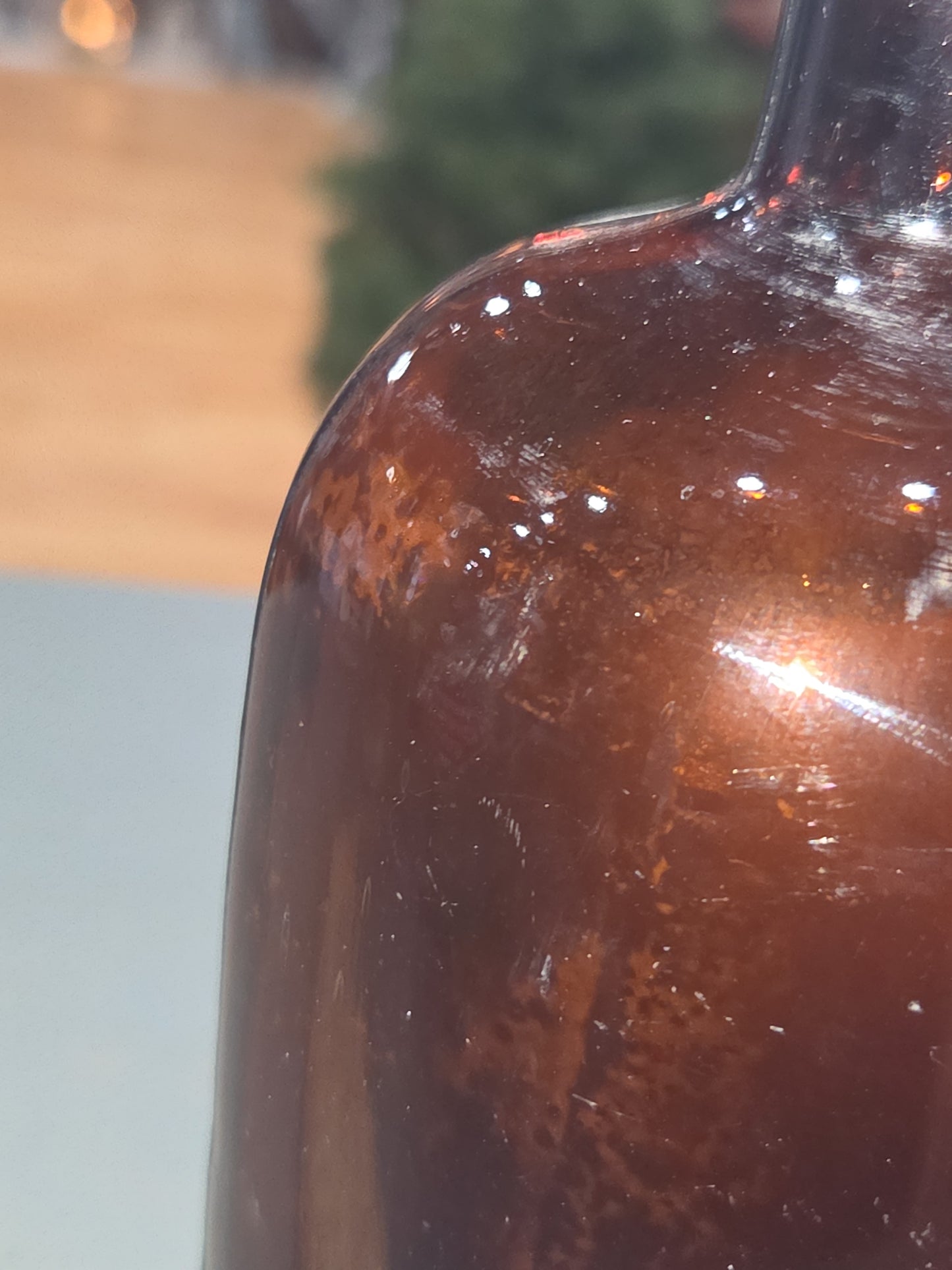 Vintage Medicine Bottles Amber Glass vmb03