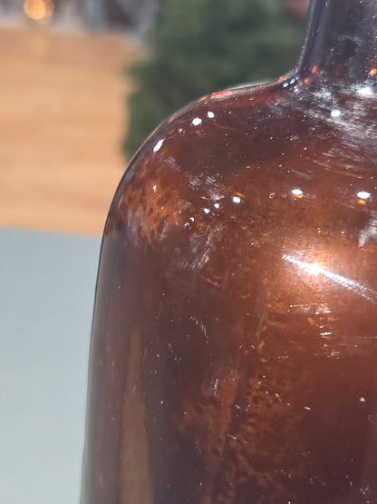 Vintage Medicine Bottles Amber Glass vmb03