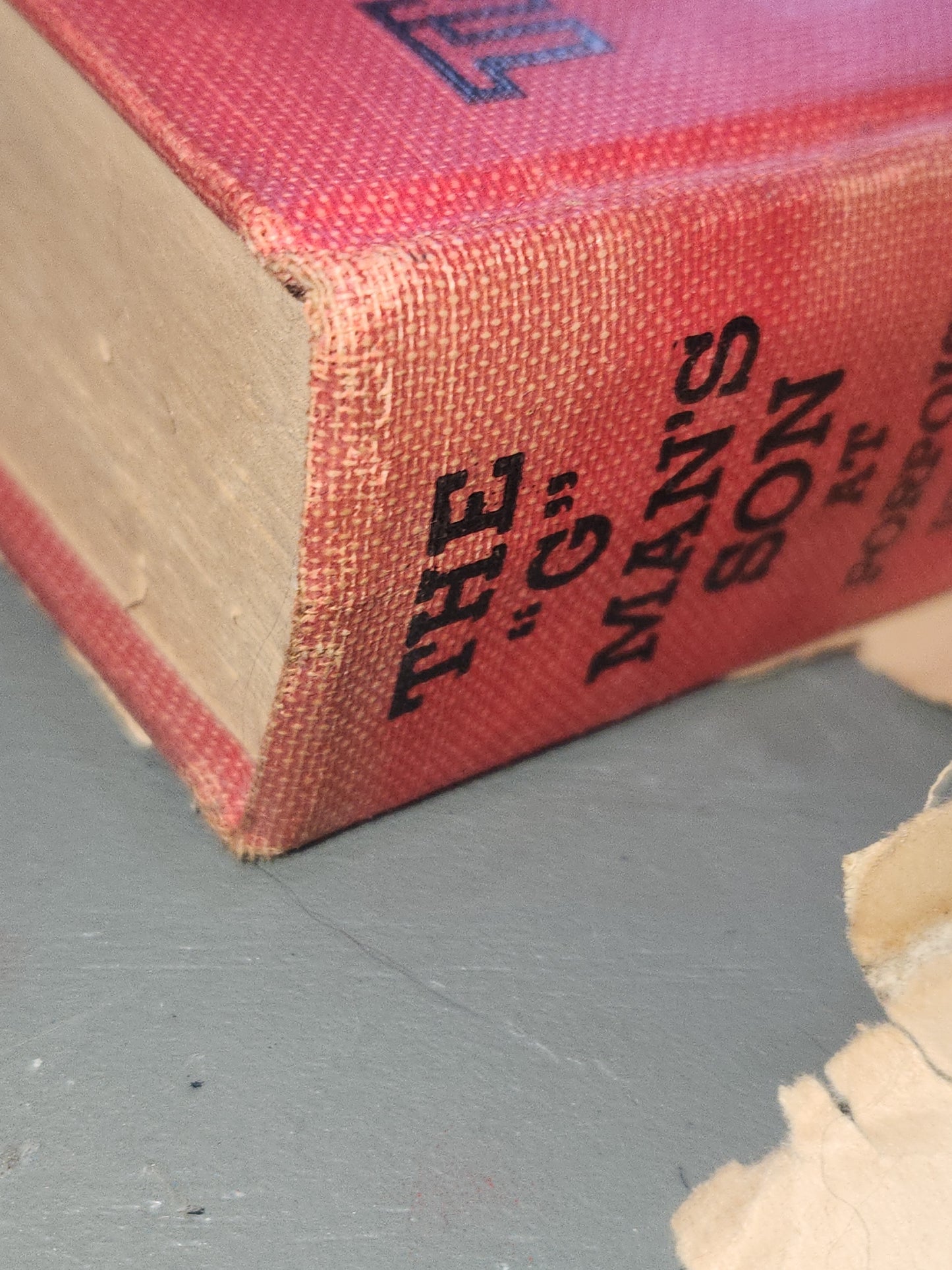Vintage Hardcover Book The “G" Man's Son at Porpoise Island by Warren F. Robinson Goldsmith Publishing Company 1937 vb81