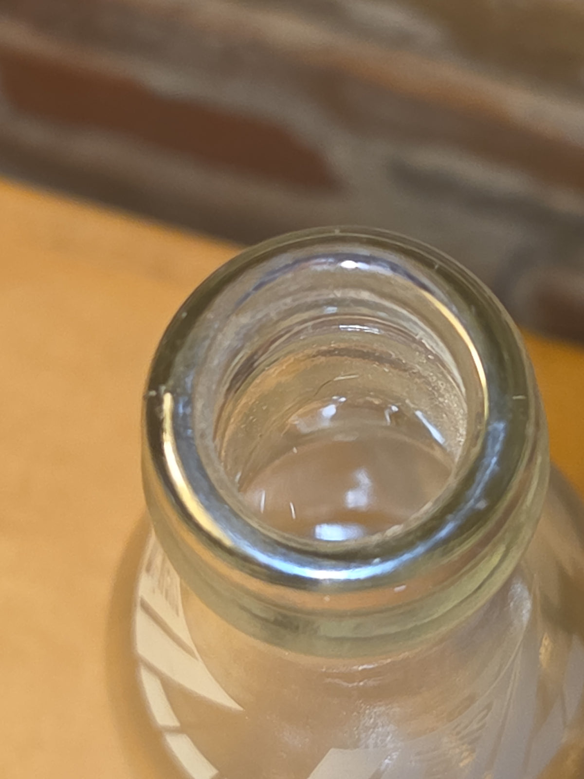 Vintage Soda Bottle Dr. Wells 10 oz Clear Glass vsb12