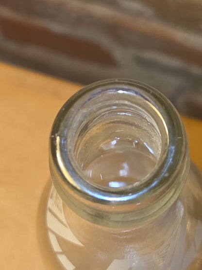 Vintage Soda Bottle Dr. Wells 10 oz Clear Glass vsb12