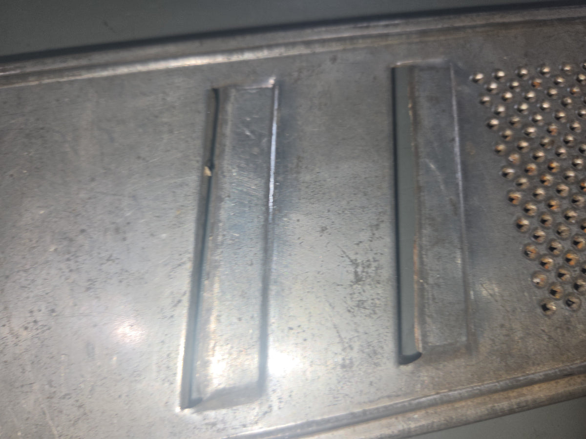 Vintage Grater BROMCO All in One Grater Slicer 14 1/2" Unique Handle Grater Only kit771