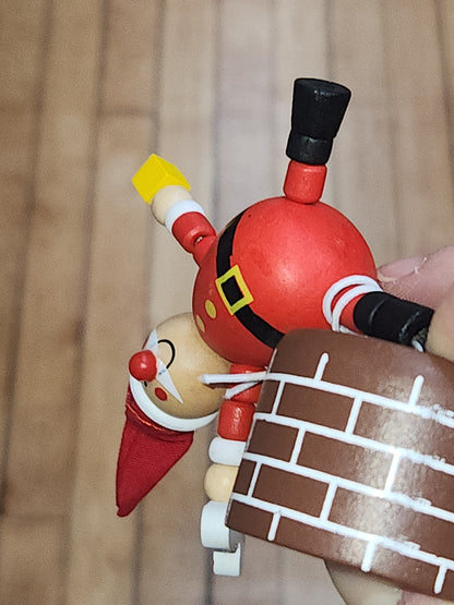 Santa Wooden Push Puppets pp1