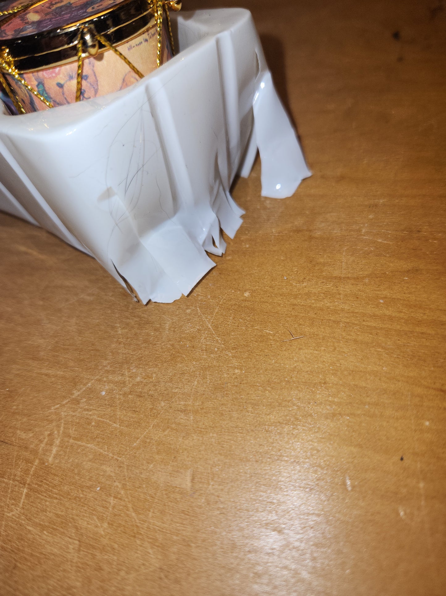 Vintage Giftco Holiday Drum Ornaments Set Of 3 In Original Box Bears