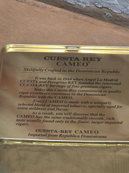 Cuesta-Rey Cameo Cigar Tin Dominican Republic tin712