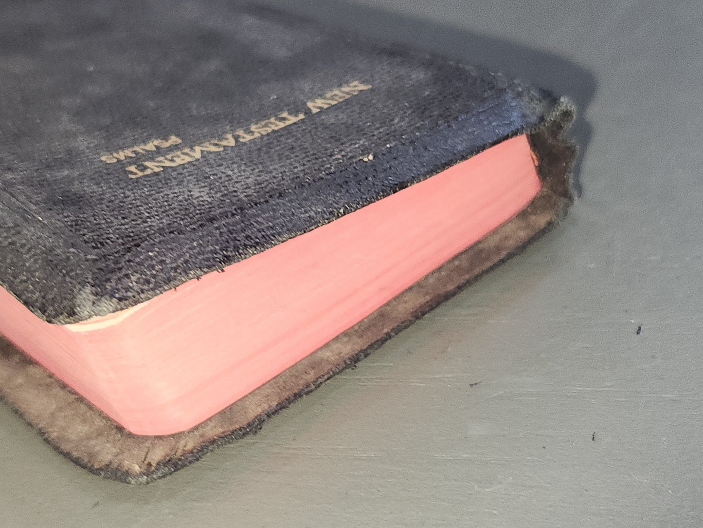 Vintage New Testament Psalms Philadelphia National Bible Press Copyright 1941 Bold Face Vest Pocket Pronouncing vnt1