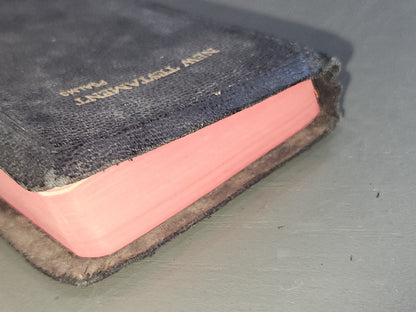 Vintage New Testament Psalms Philadelphia National Bible Press Copyright 1941 Bold Face Vest Pocket Pronouncing vnt1