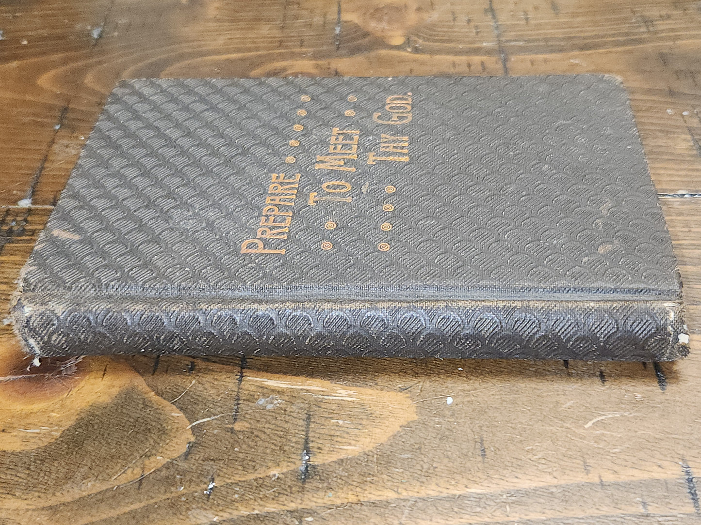 Antique Hardcover Small book Prepare To Meet Thy God by Pastor Simon P. Long The Lutheran Book Concerns vb55