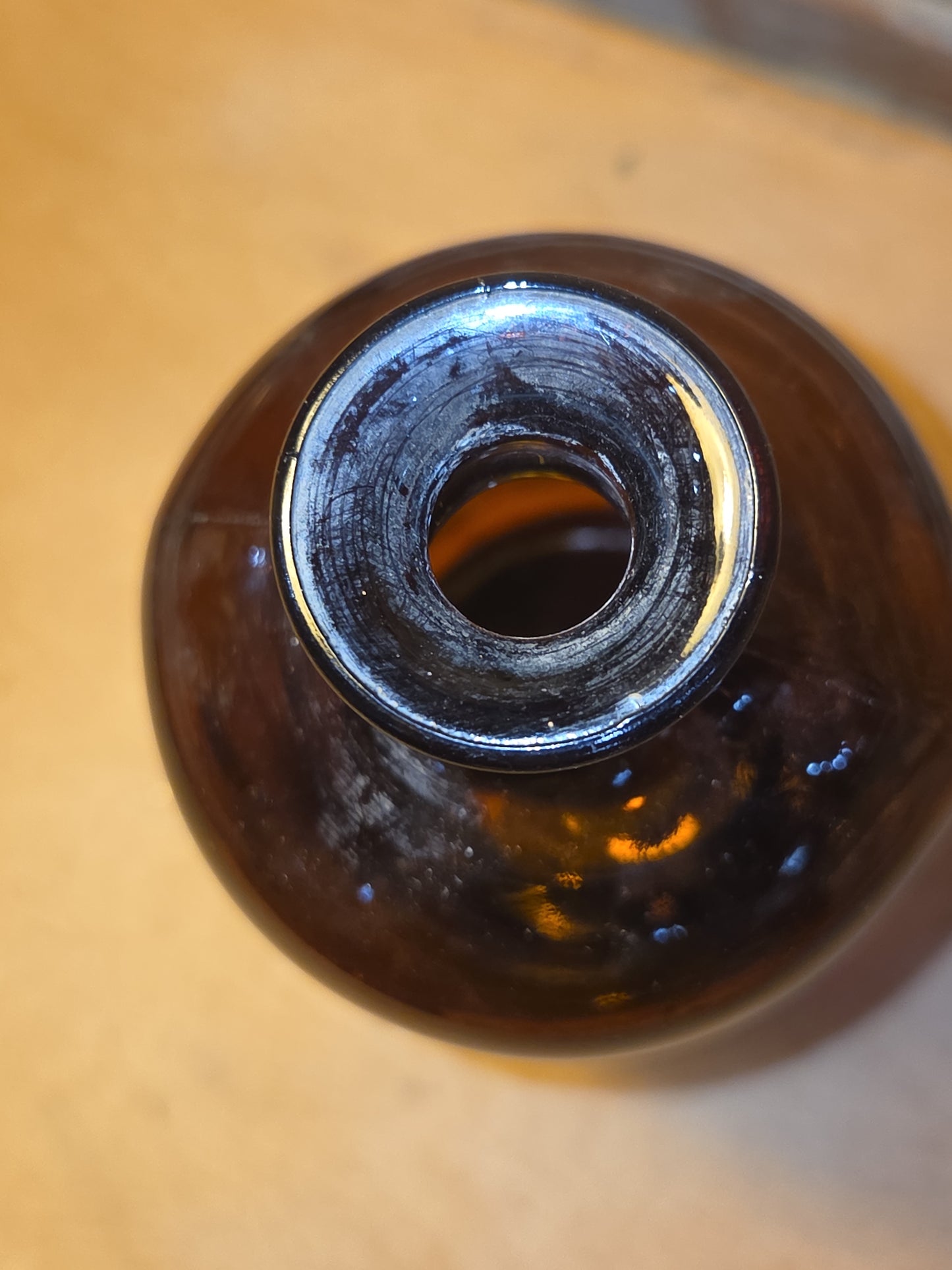 Vintage Medicine Bottles Amber Glass vmb03