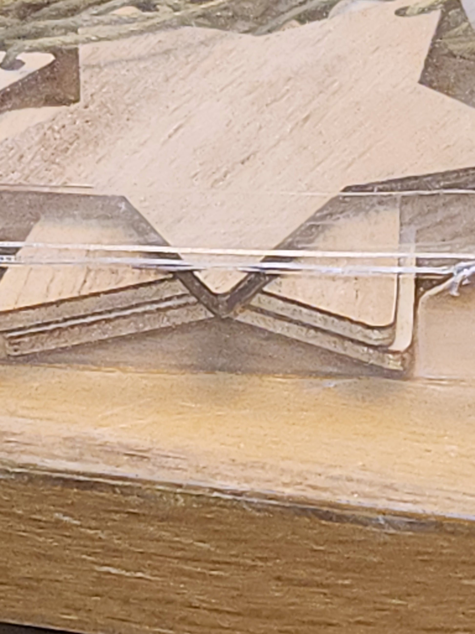 Wooden Star Ornament Set Of 12 CLEARANCE wo78