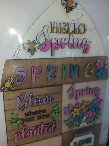 Spring kit for interchangeable arch or rectangle frame. FRAME SOLD SEPARATELY