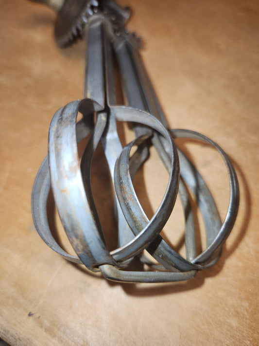 Vintage Antique A & J Hand Mixer Egg Beater Pat. OCT 9 1923 kit07