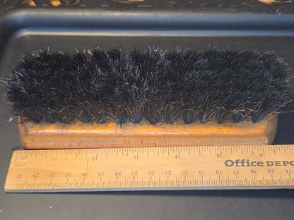 Vintage Wooden Shoe Polish Brush Esquire Probable Horse Hair bh1