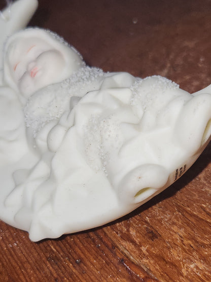 Vintage Department 56 Snowbabies Department 56 Ornament Rock A Bye Baby 1990 CLEARANCE NO BOX sb22