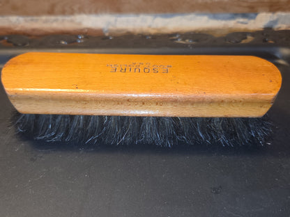 Vintage Wooden Shoe Polish Brush Esquire Probable Horse Hair bh1