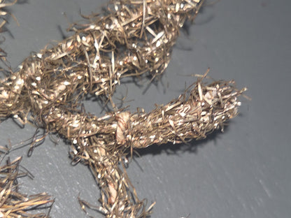 Antique Wire Tinsel Garland AS IS hg6