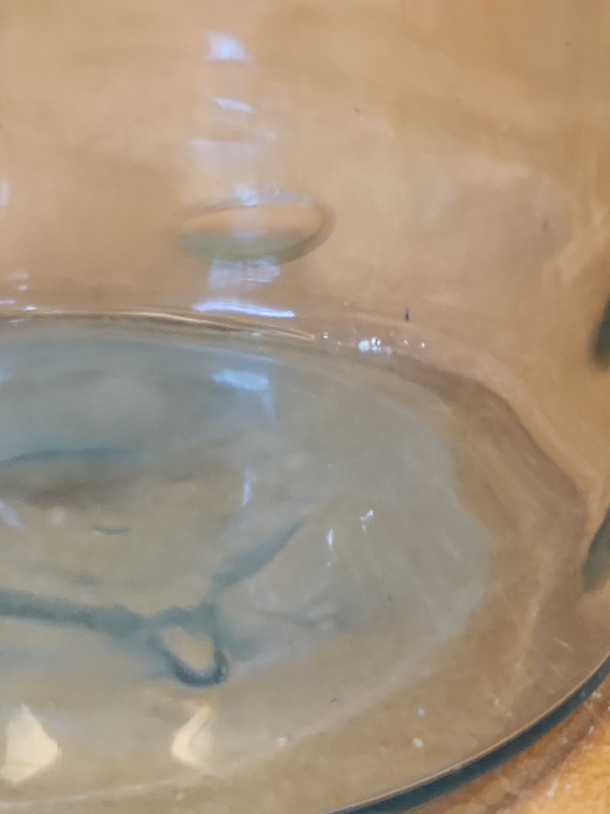 Vintage Atlas Strong Shoulder Cornflower Aqua Blue Quart Jar and Atlas Lid jar90