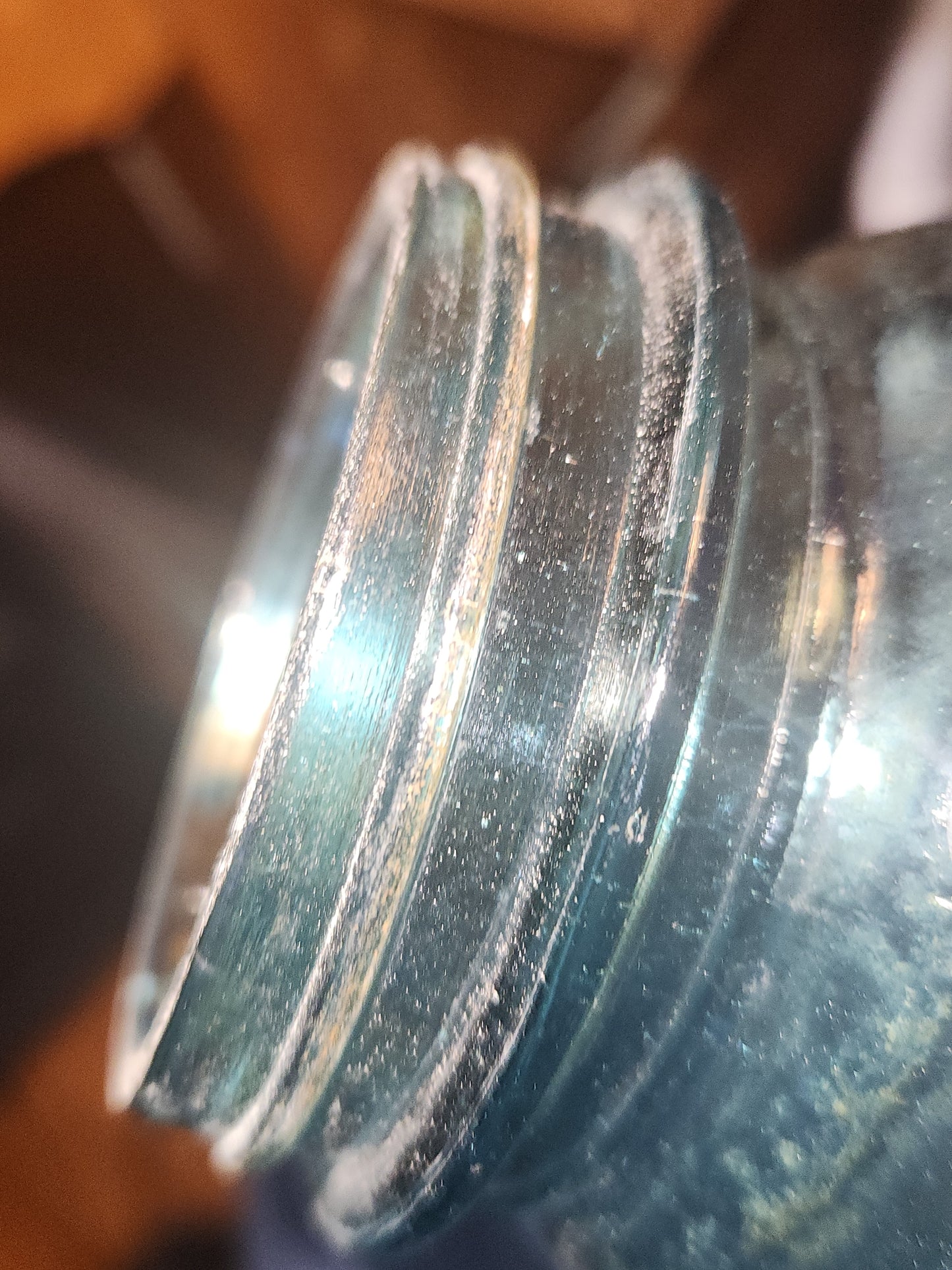 Vintage Ball Perfect Mason Blue Aqua Jar Number 10 with Zinc Lid 1910-1923 Logo jar89