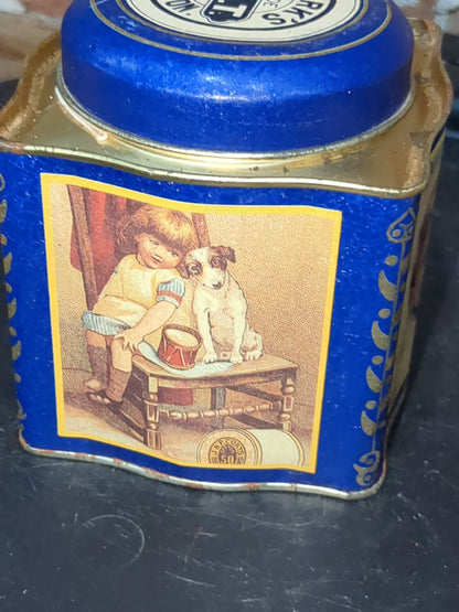 Vintage Bristol Ware Clark's Trade O.N.T. Spool Cotton Tin tin995