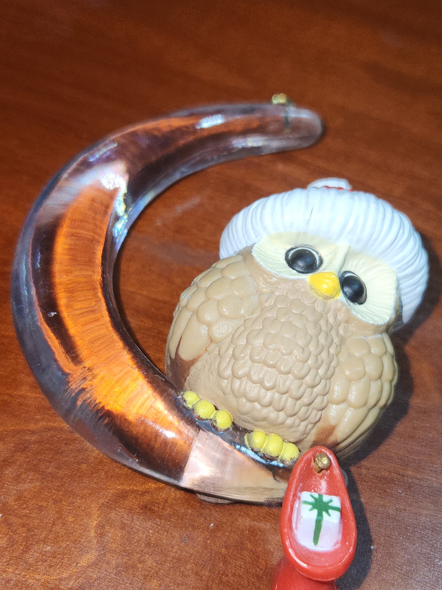 Vintage Hallmark Keepsake Ornament Miniature Christmas Owl 1984 NO BOX