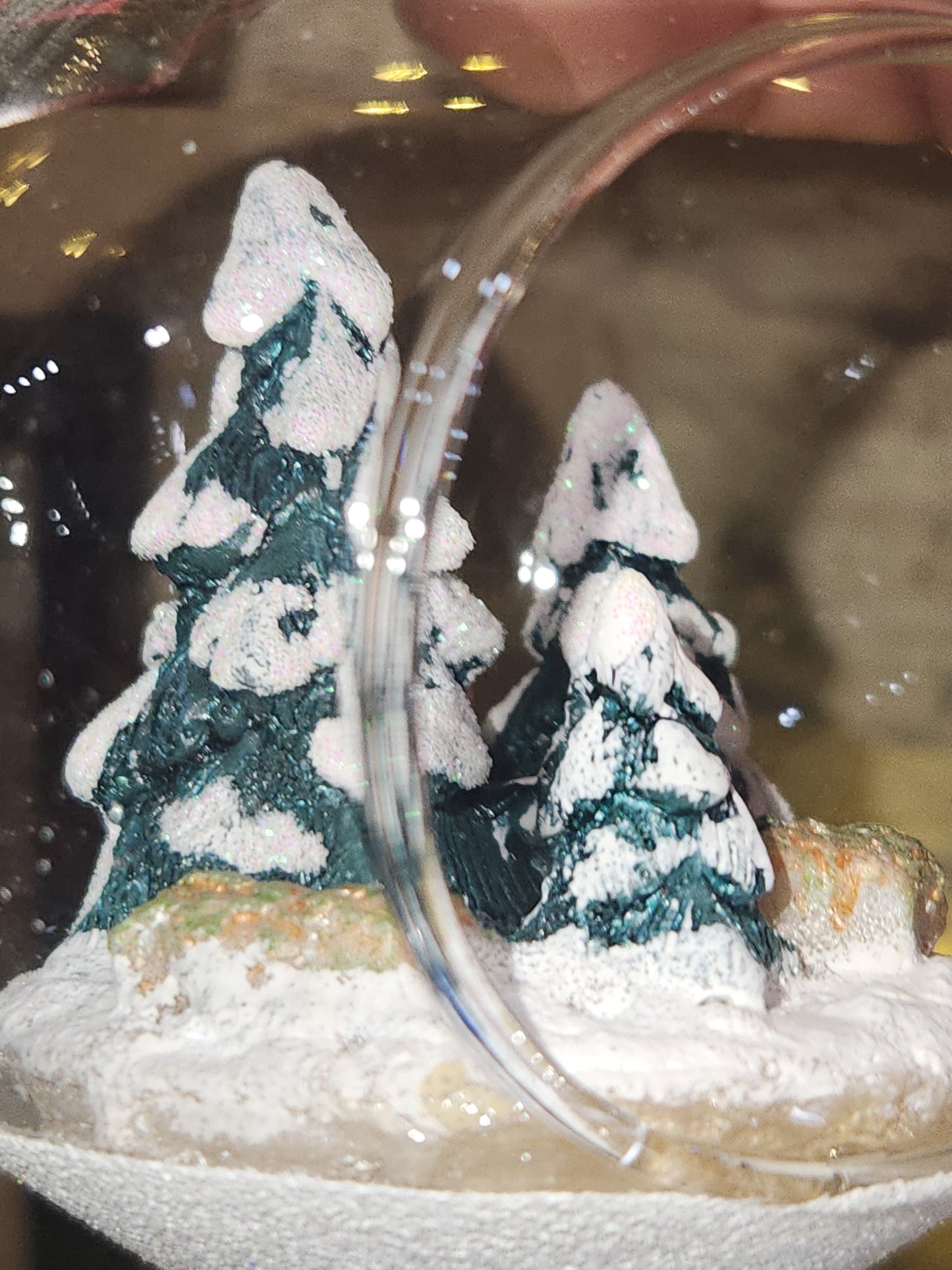 Glass Forest Terrarium Ornament