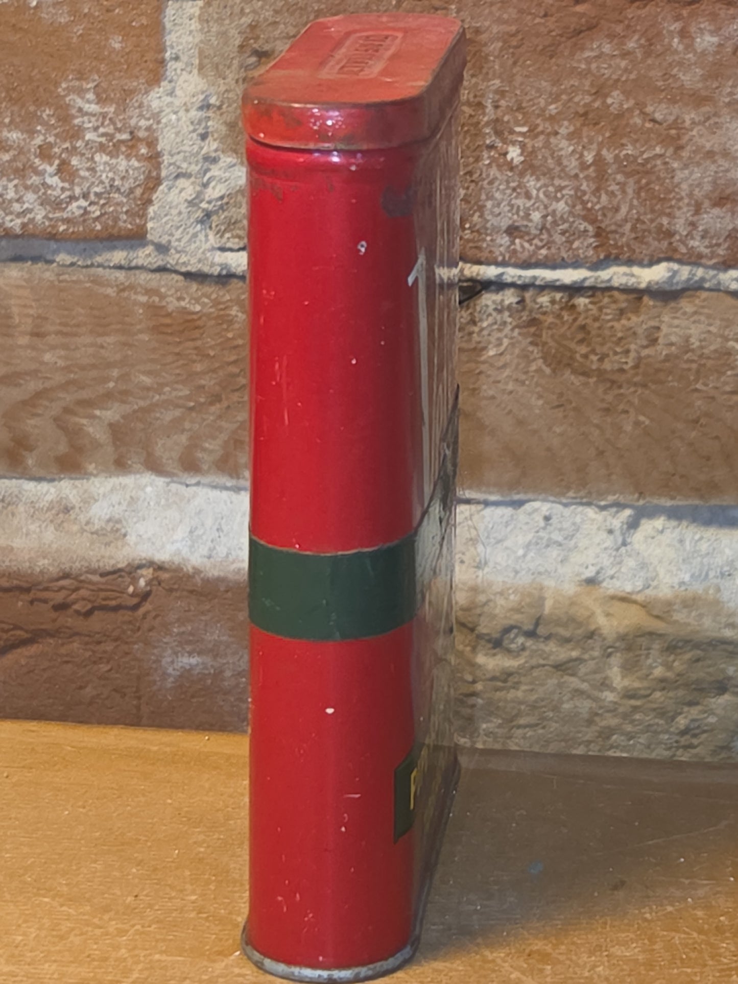 Vintage Tobacco Tin Velvet pipe and cigarette 1 5/8 oz Ligget & Myers AS IS Taped EMPTY tin714