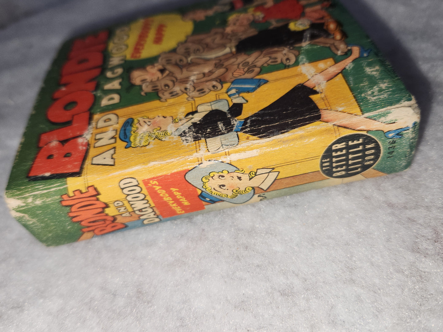 Vintage Big Little Book Better Little Book Blondie and Dagwood Everybody's Happy