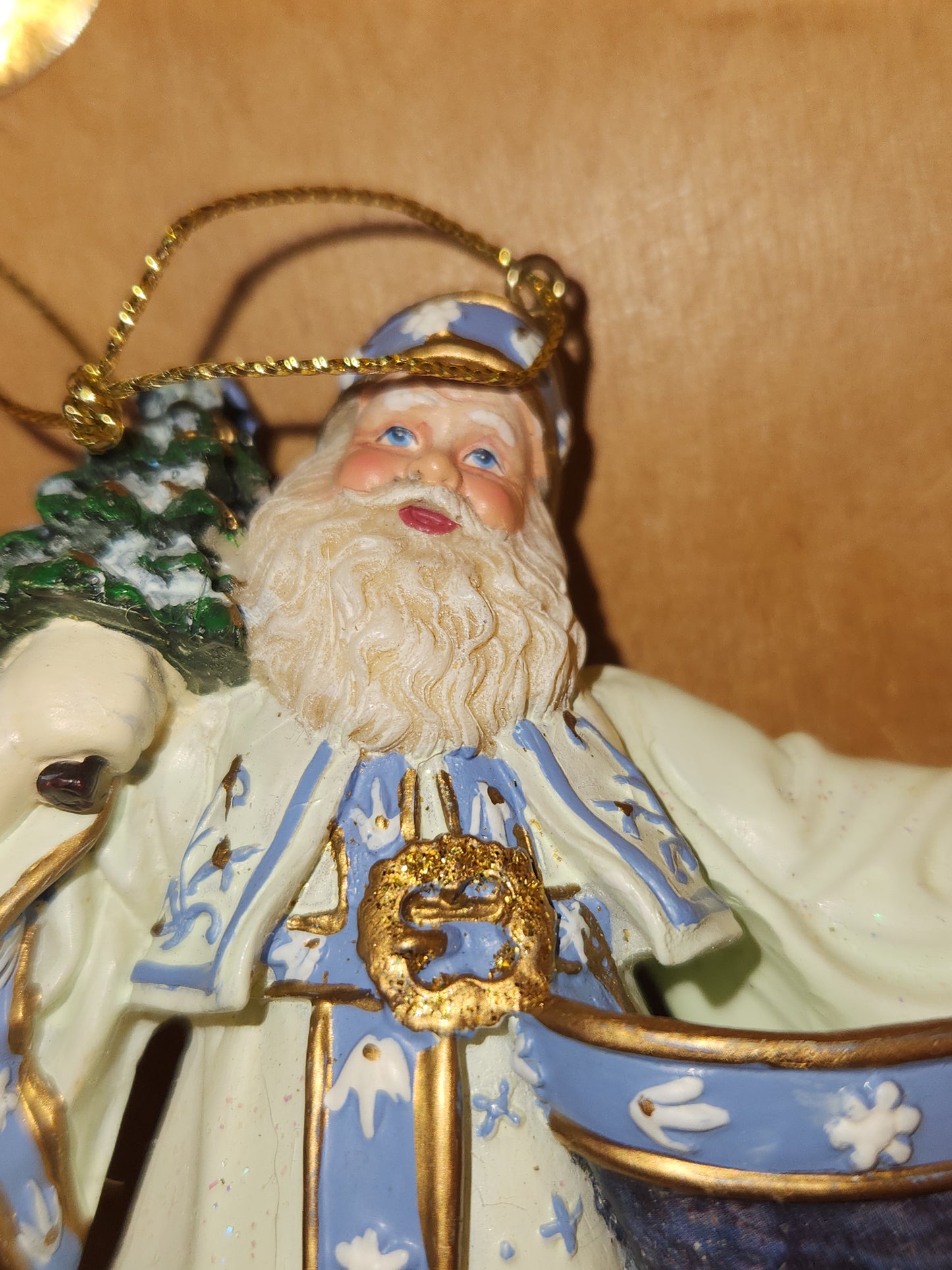 Vintage Thomas Kinkade Ashton Drake Ornament Frosty of Christmas Day Santa 2004