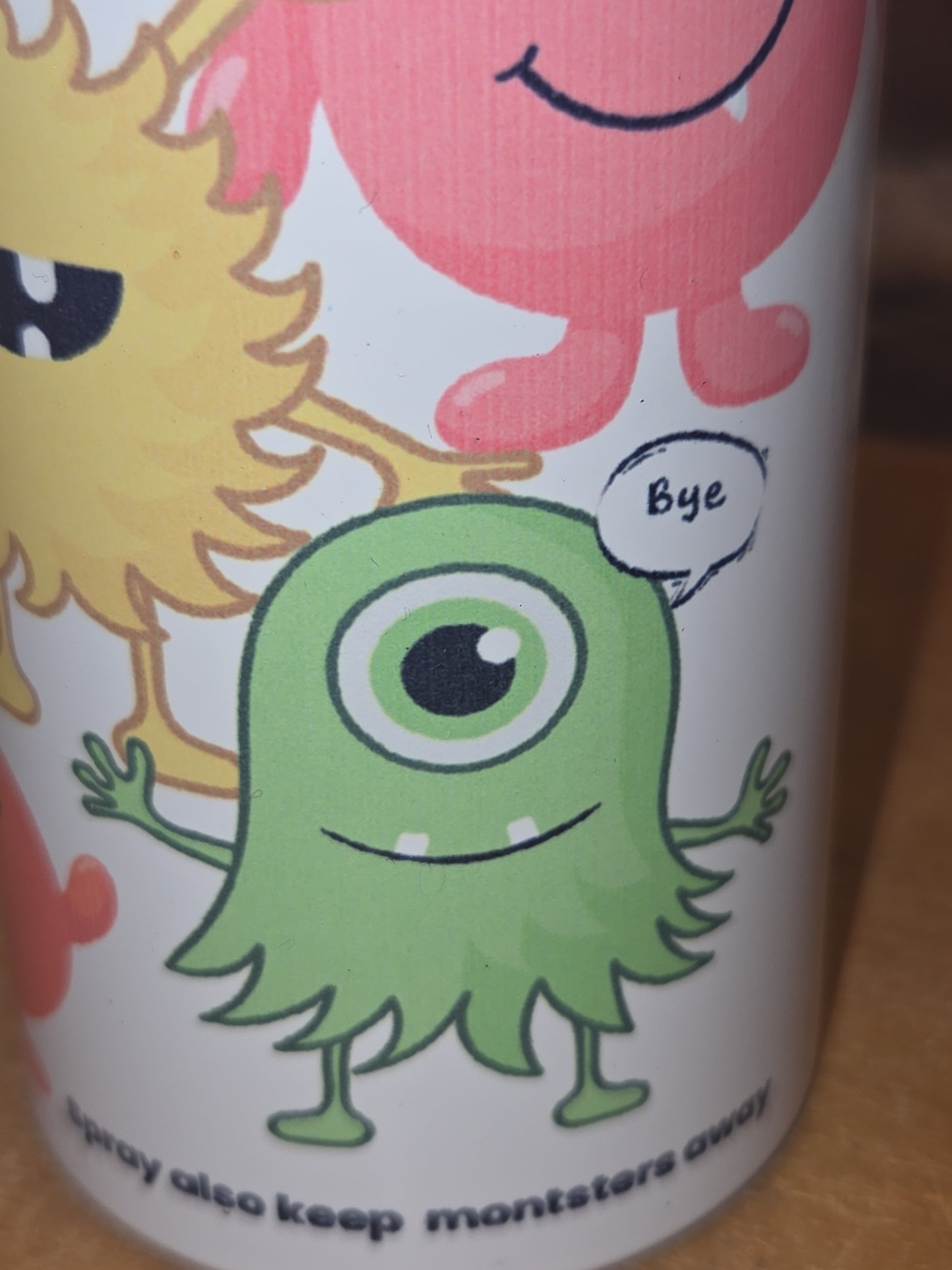 Monster Removal Spray Empty Spray Bottle for Children to Scare Monsters Away and Tame Their Fear of Monsters. Sp1