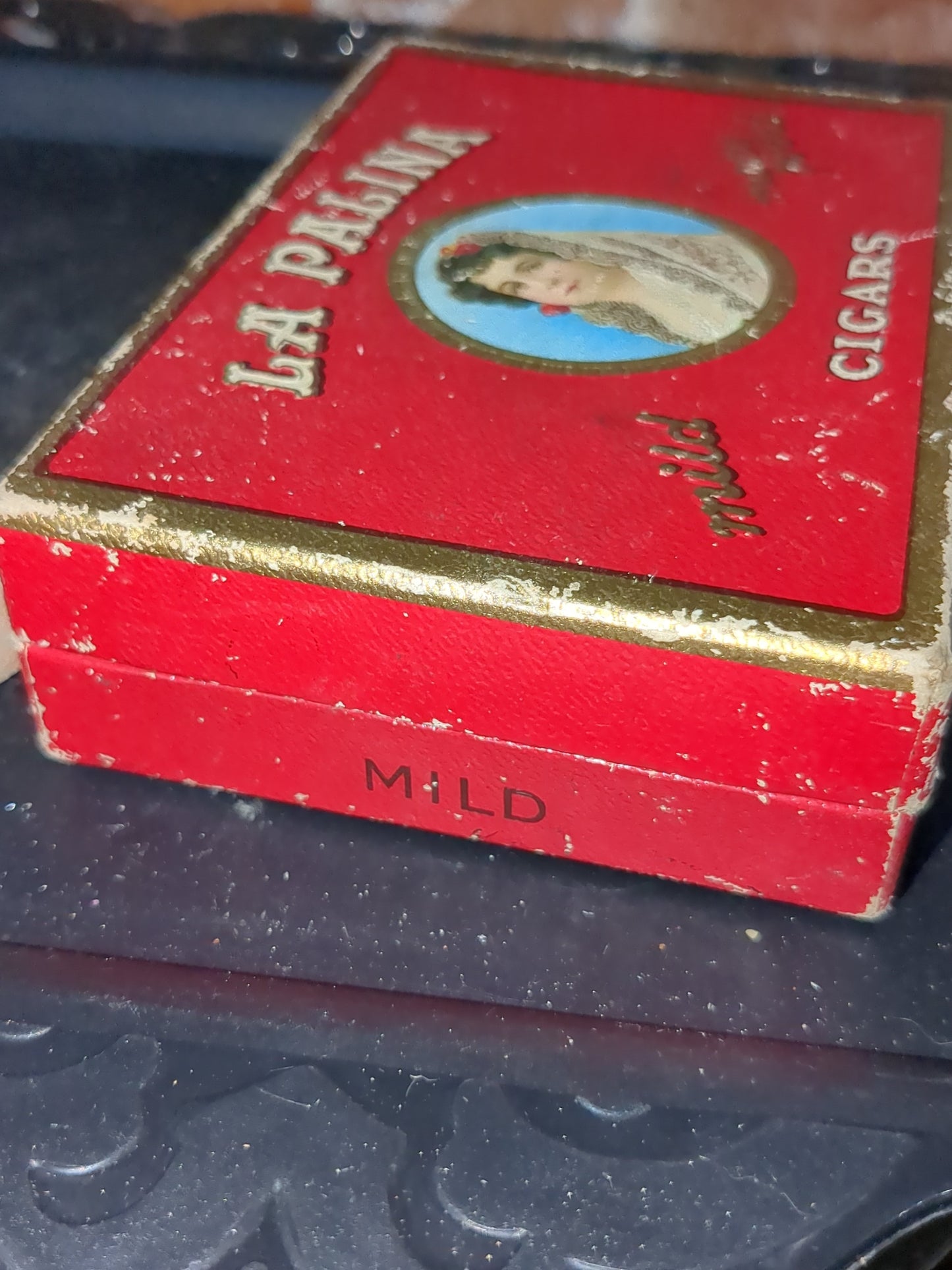 Vintage La Palina Mild Cigar Senators Box tin993