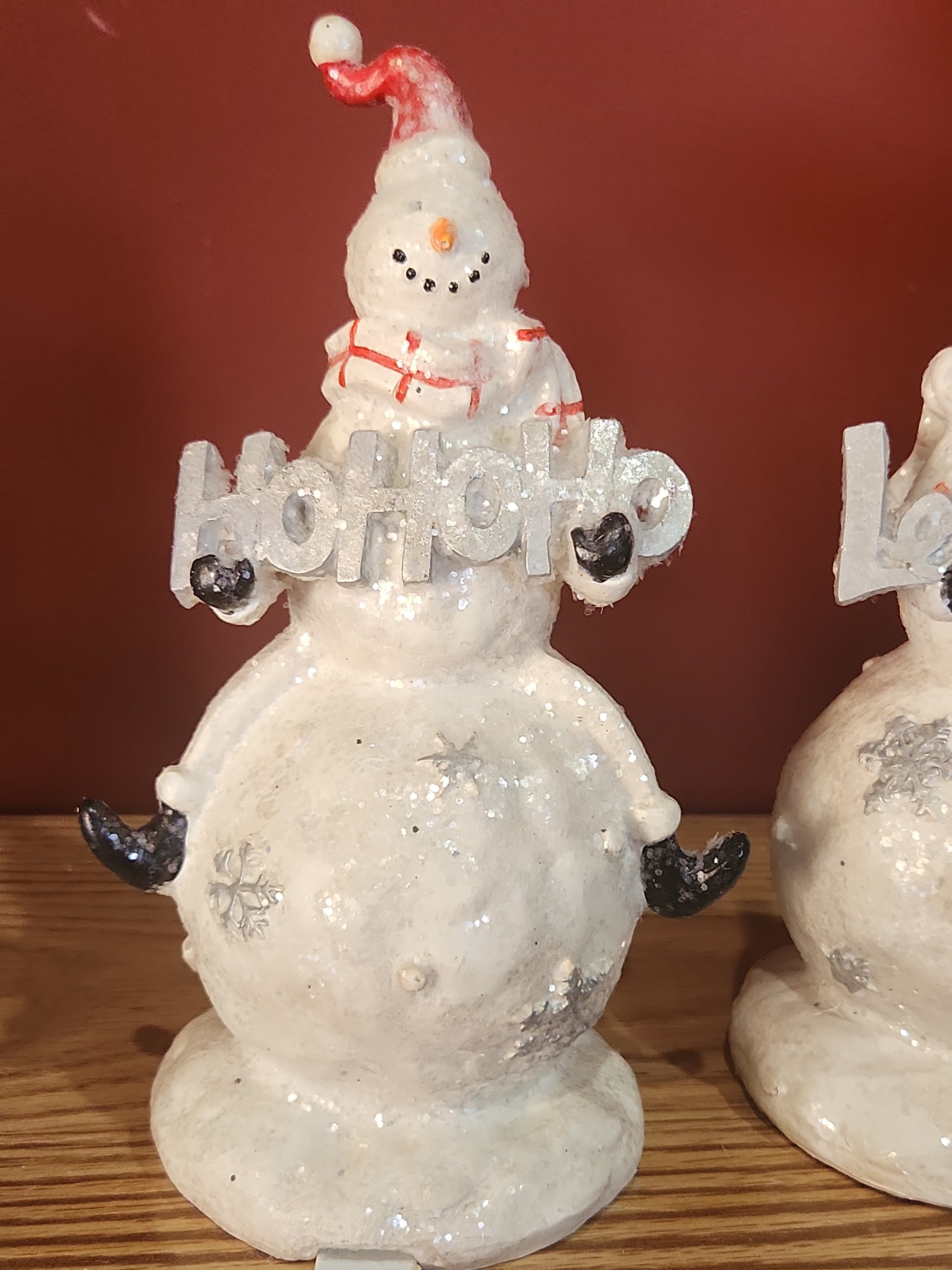 Stocking Holder Set of 2 Snowmen sh7