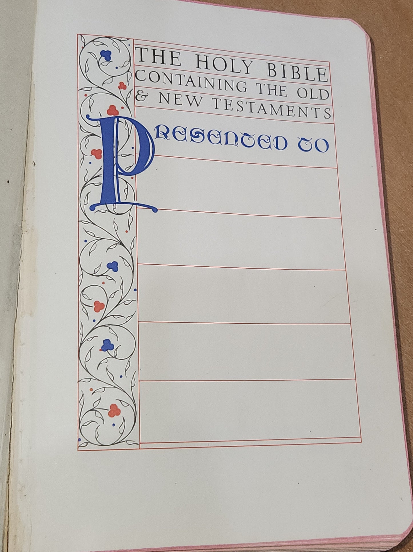 Vintage Hardcover Bible Thomas Nelson & Dons vb89