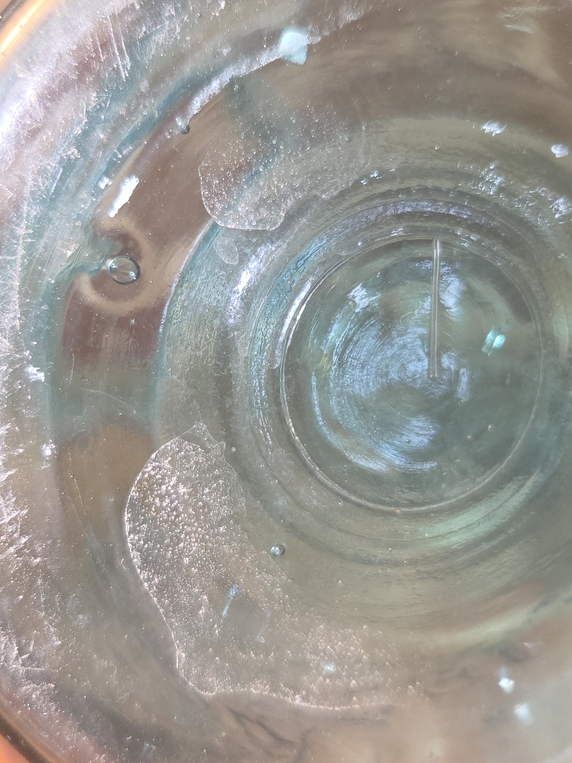 Vintage Mason's Jar Patent Nov 30th 1858 Aqua Glass Zinc Lid jar99
