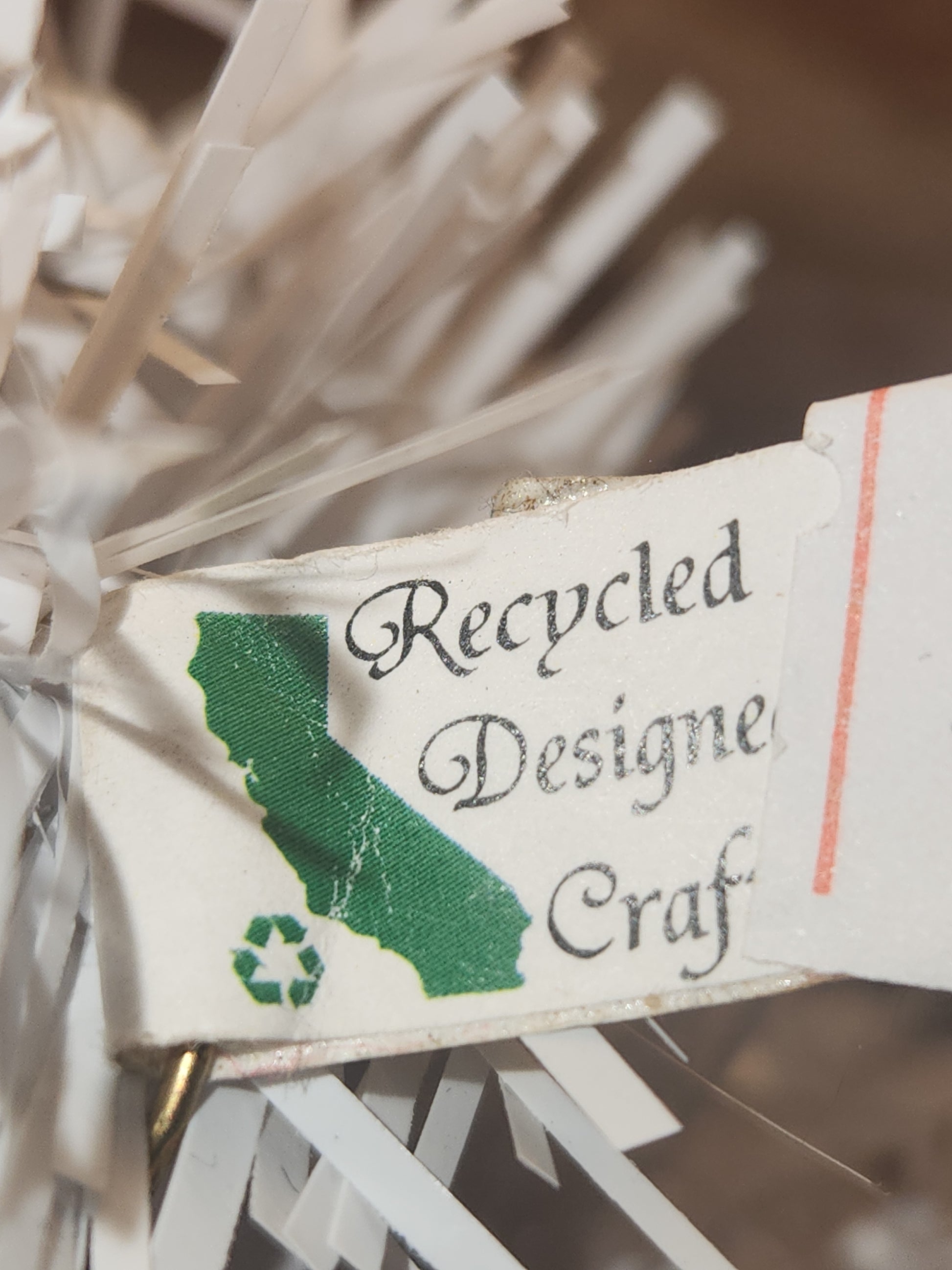 Pickle Ornament 100% Recycled Paper o07