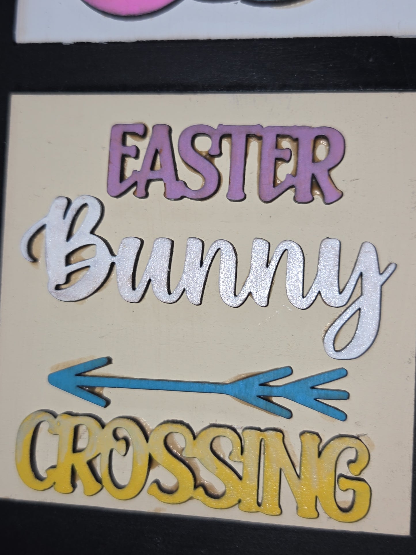 Easter Spring April Insert Kit for Interchangeable Frame Can Fit Arch, Rectangle, or Square Frame FRAMES SOLD SEPARATELY if22