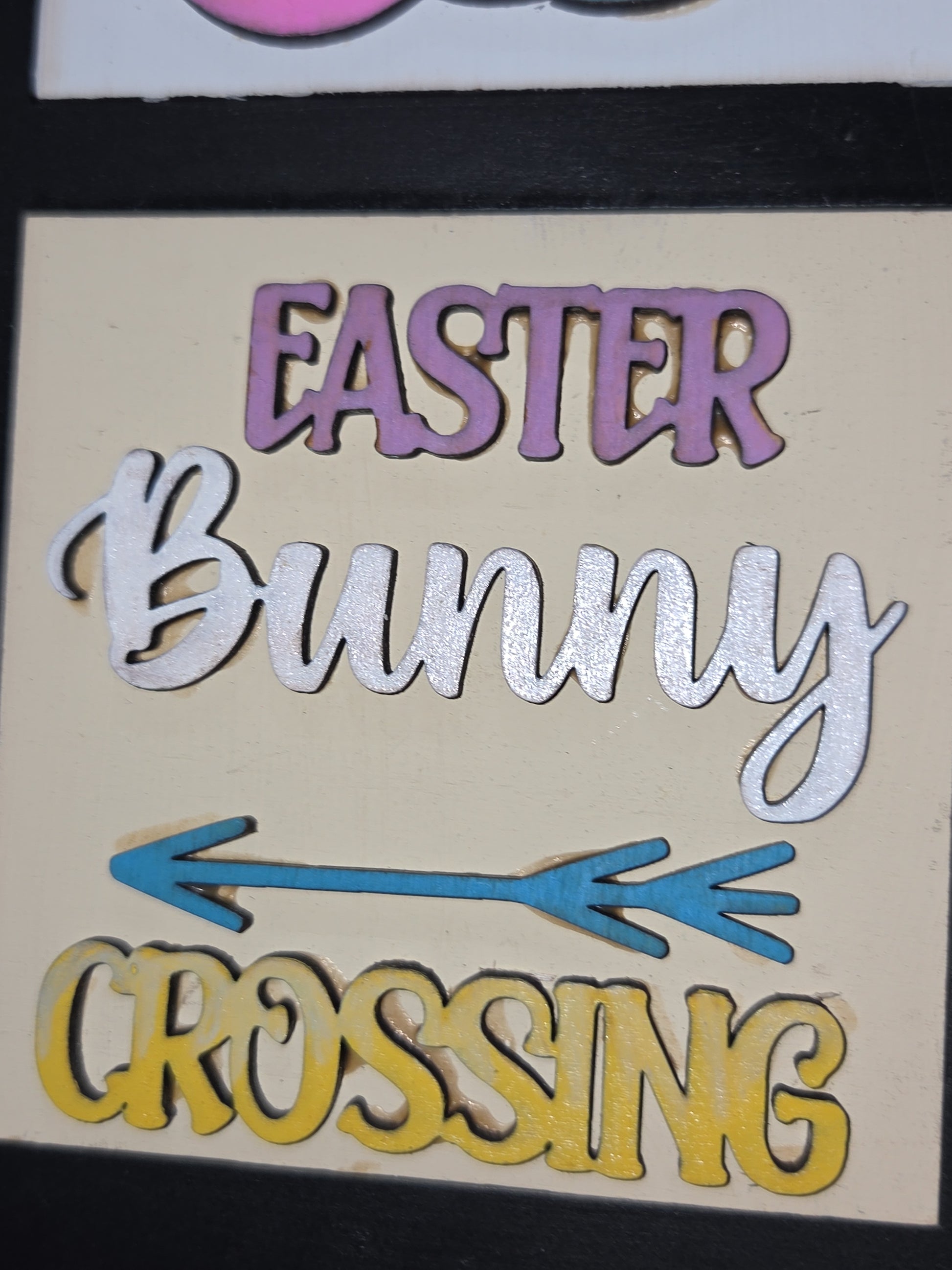 Easter Spring April Insert Kit for Interchangeable Frame Can Fit Arch, Rectangle, or Square Frame FRAMES SOLD SEPARATELY if22