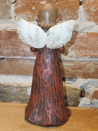 Christmas Angel Figurine Gifts Holly an21