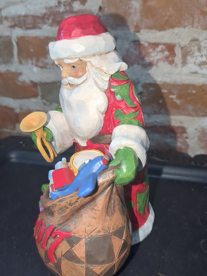 Jim Shore CHRISTMAS MAGIC'S IN THE BAG 2017 Santa Claus 4059922