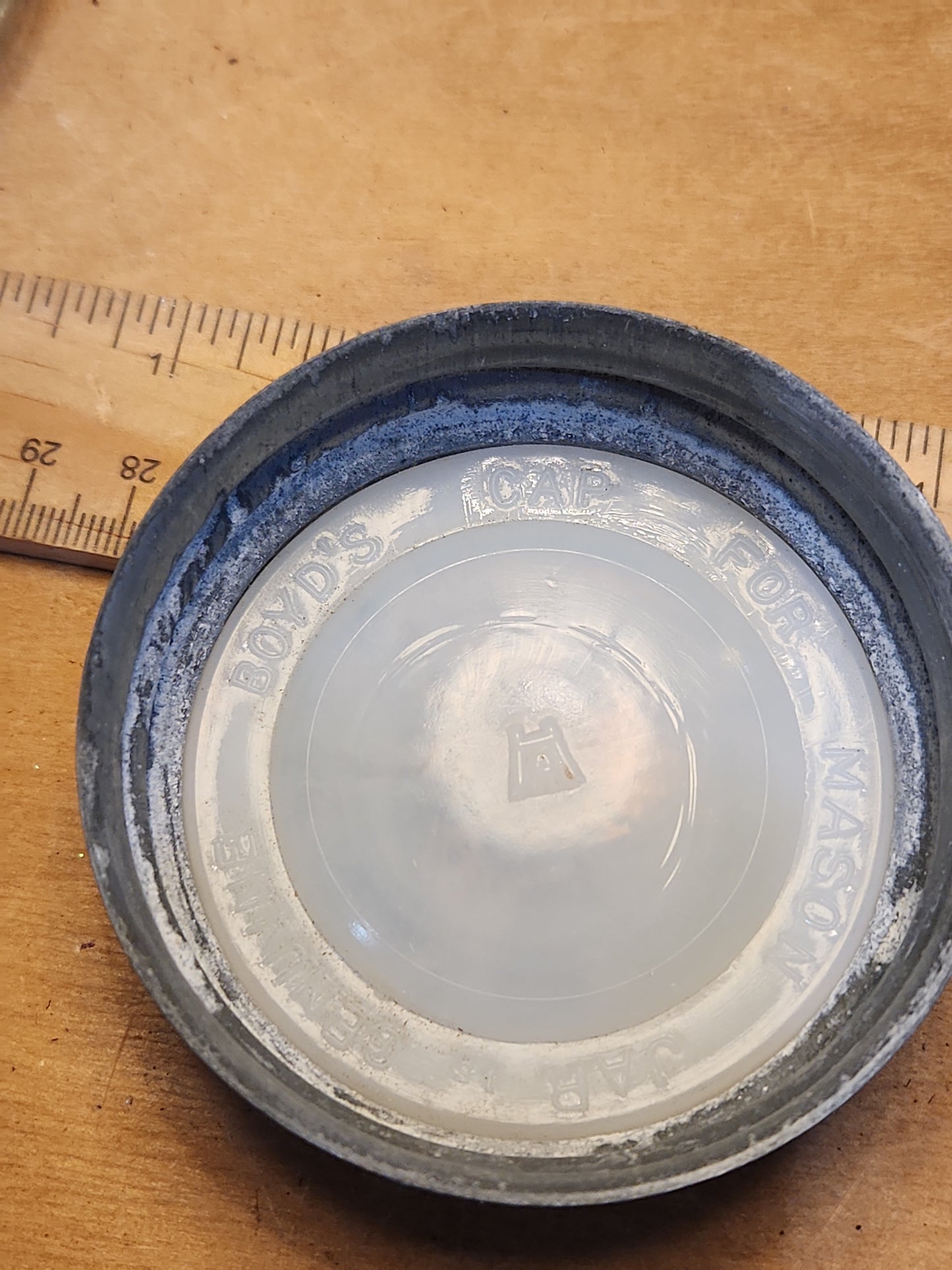 Vintage Atlas Mason Square Quart Jar Zinc Atlas Lid at9