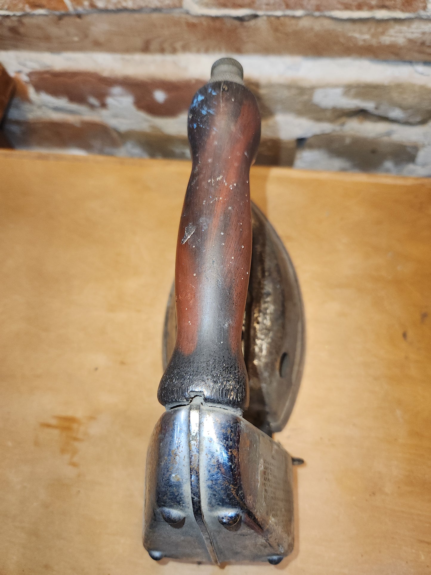 Vintage Gasoline Powered Montgomery Ward Quik Lightening Iron si4