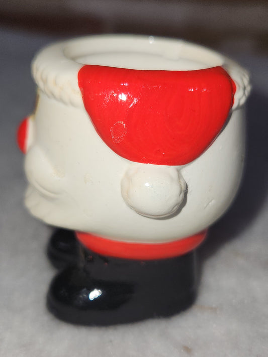 Vintage Santa's Pants Mini Planter Mug Trinket Made In Japan sticker