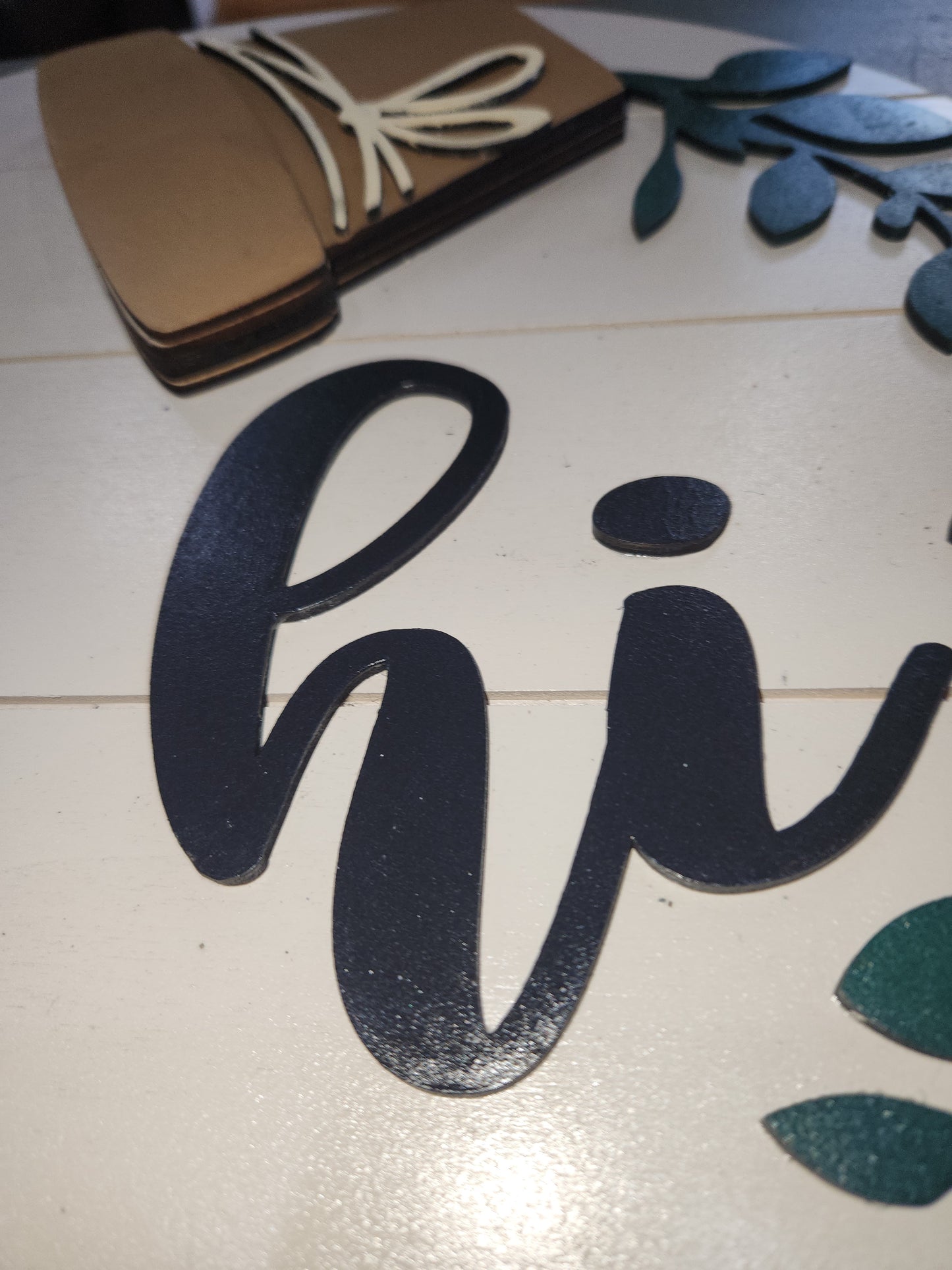 Interchangeable Pot Spilling Door Sign Sanddollar Color *Inserts Not Included* dps2