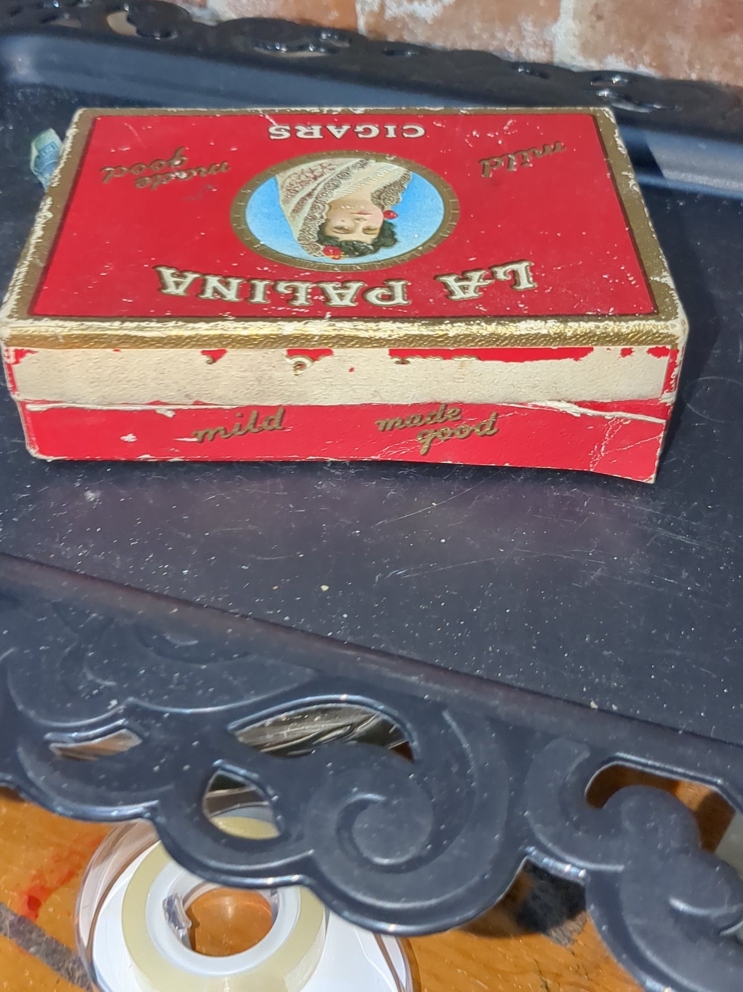 Vintage La Palina Mild Cigar Senators Box tin993