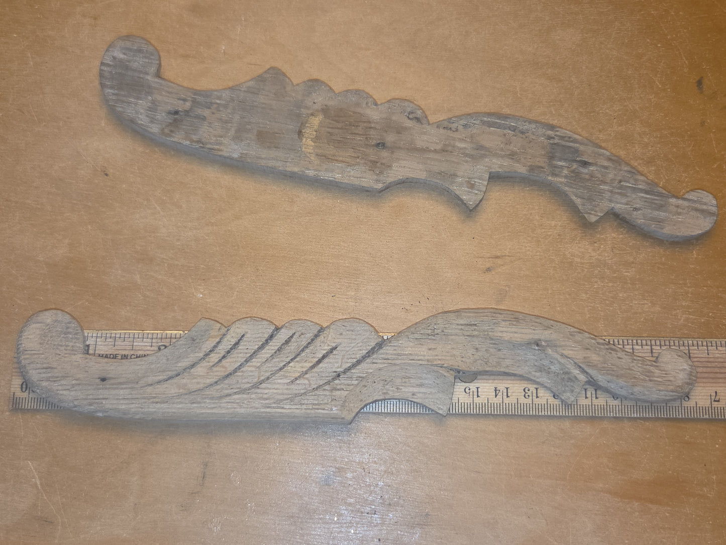 Antique Wooden Furniture Applique Set of 2 AS IS (Copy 2)