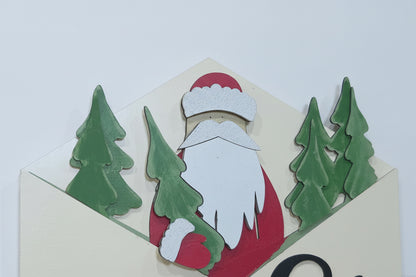 Santa Insert for Envelope Door Sign *sign sold seperately* EI11