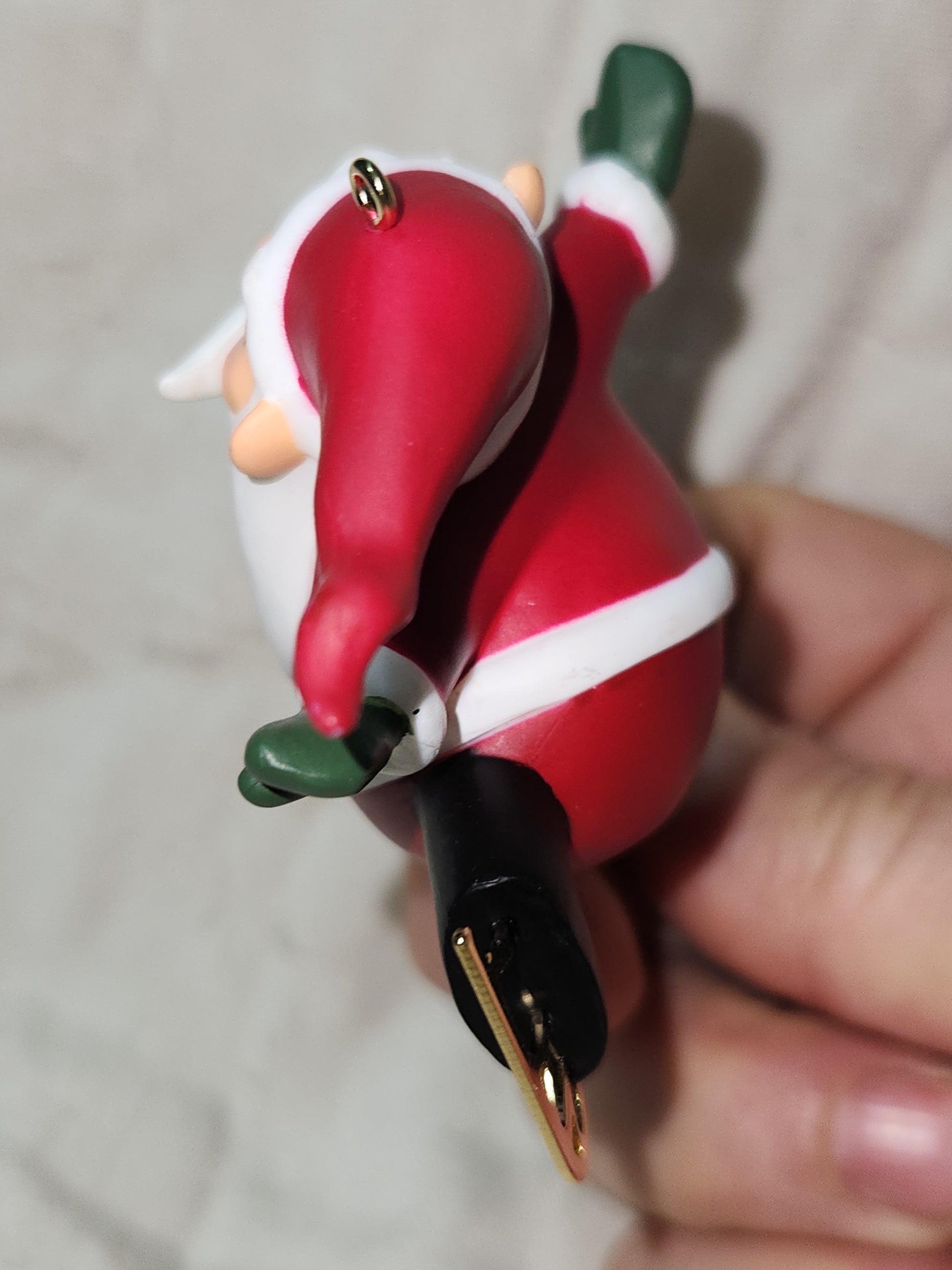 Hallmark Keepsake Ornament Skating Santa 2013 hos7