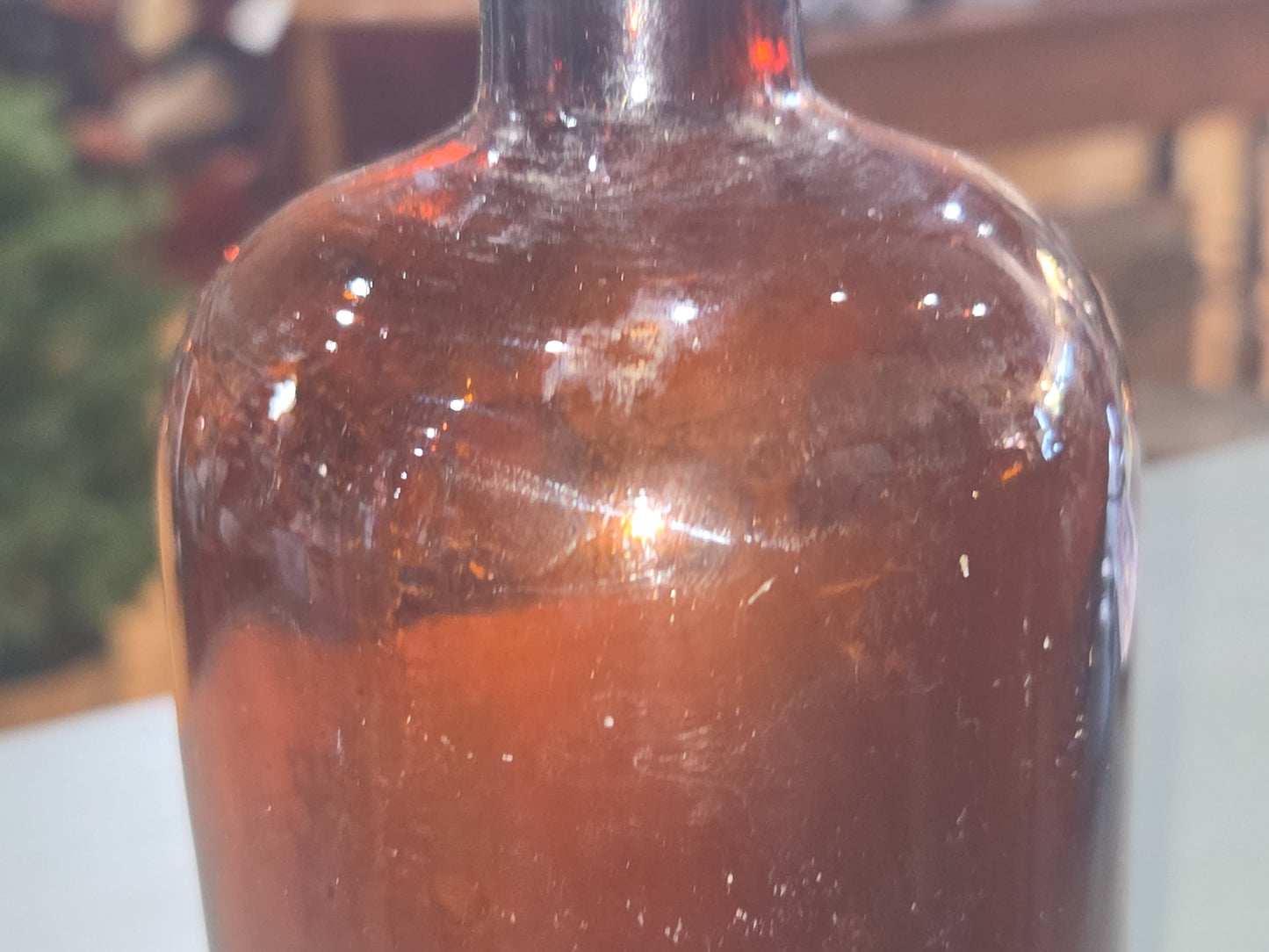 Vintage Medicine Bottles Amber Glass vmb03